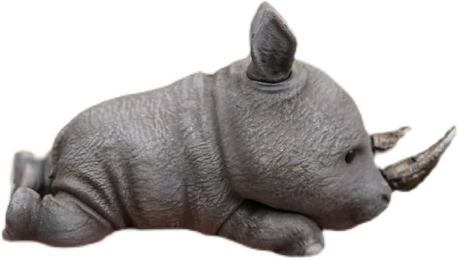 Amazon | BACALYSO | JACKSDX動物保護法 サイの角 15cm級 犀 奇蹄目