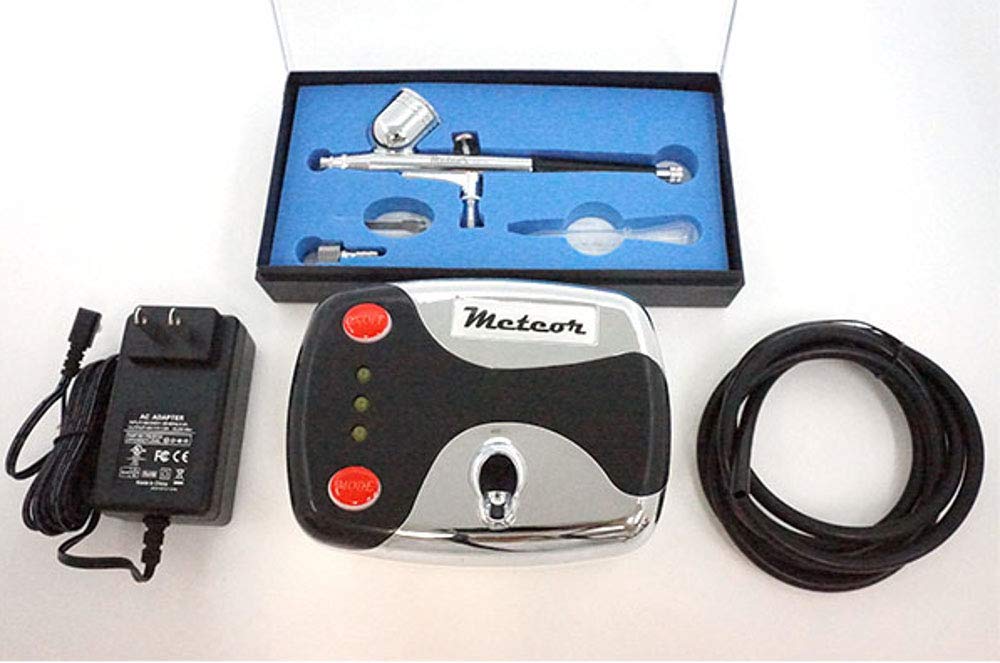 Amazon.co.jp: エアテックス エアーブラシ ワークセットMETEO (メテオ