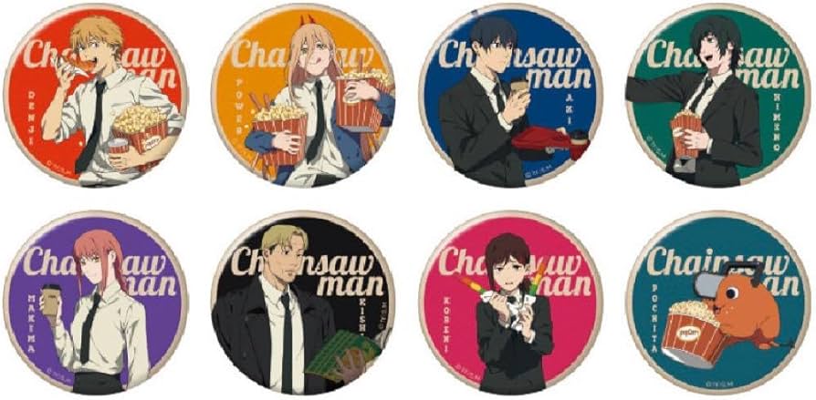 Amazon.co.jp: チェンソーマン チェンソーマン展 缶バッジ