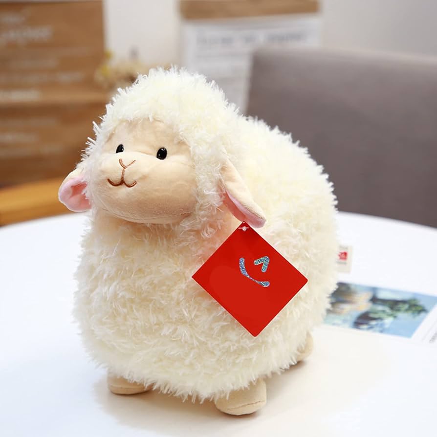 Amazon.co.jp: 羊 ぬいぐるみ ヒツジ 抱き枕 25cm リアル 羊人形