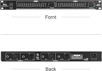 MXR dual fifteen band EQ イコライザー MXR M-124 Dual Fifteen Band