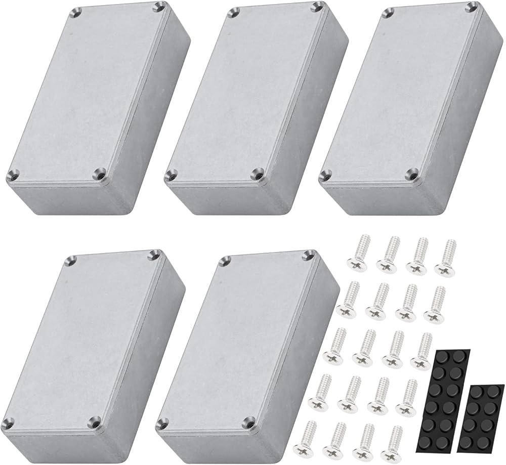 Amazon.com: DaierTek 5pcs 1590B Guitar Pedal Enclosure Aluminum