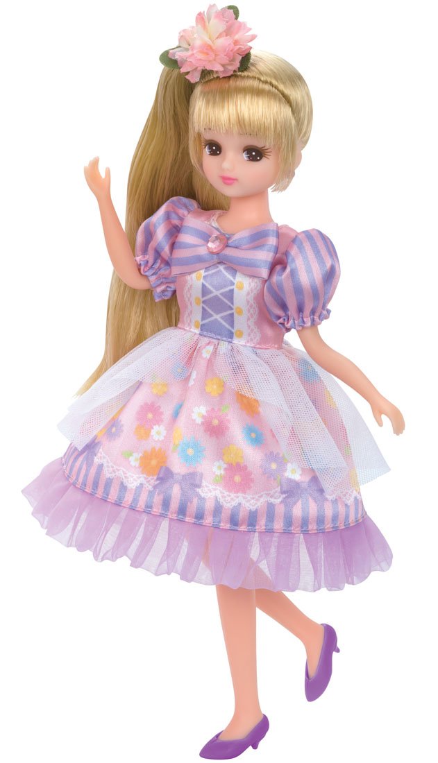 Amazon.co.jp: リカちゃん ドール LD-07 お花のロングポニーテール