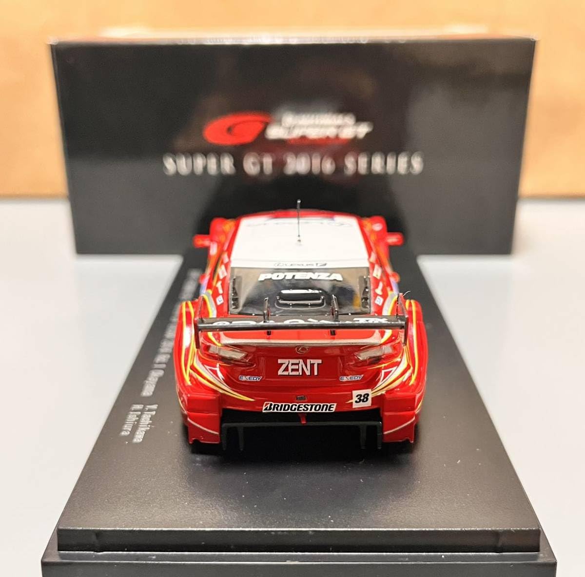 Amazon.co.jp: エブロ 1/43 スーパーGT 2016 ZENT CERUMO RC F SUPER