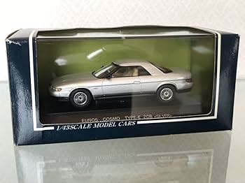 Amazon | 1/43 ユーノス コスモ タイプE 20B シルバー ミニカー