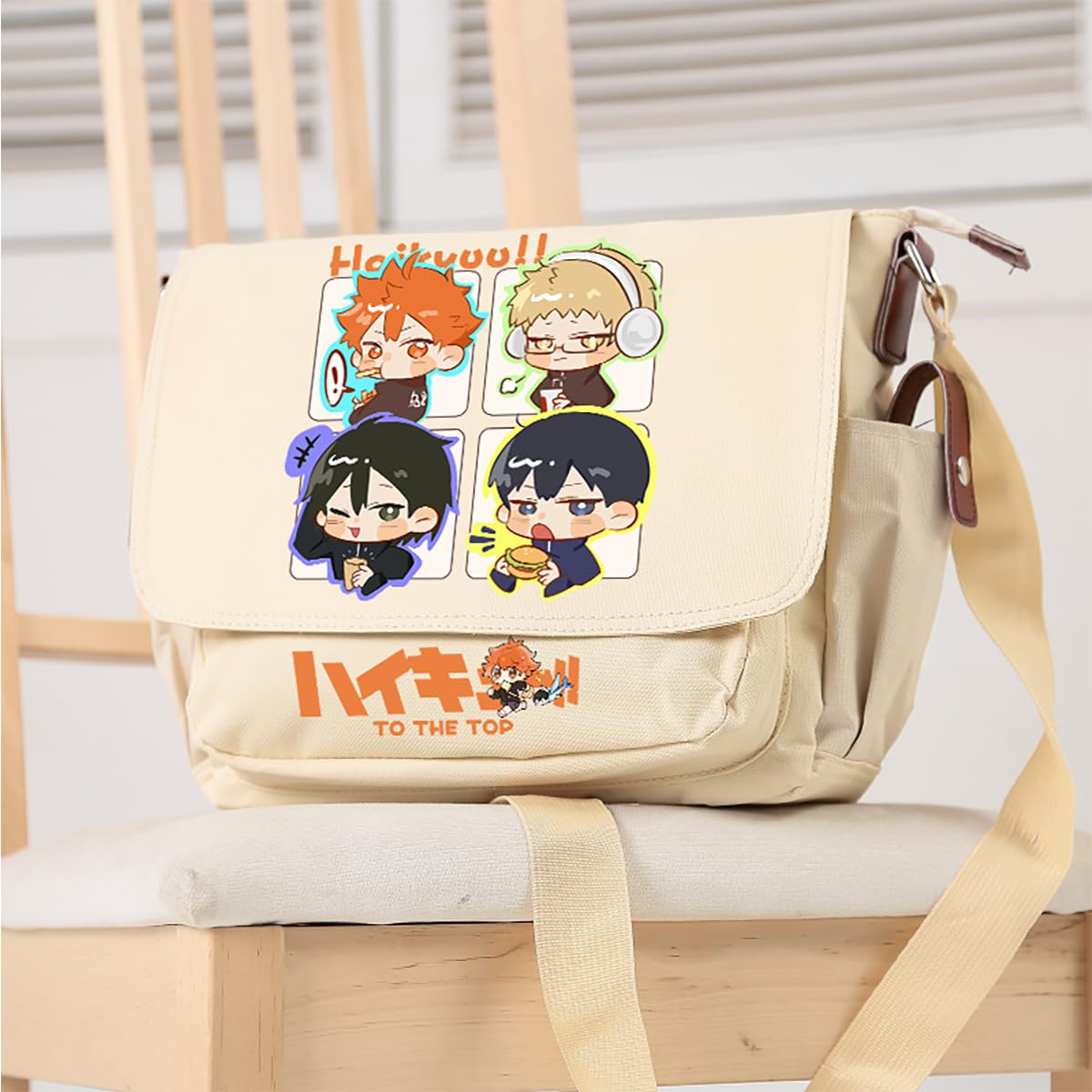 Amazon.co.jp: NABEN ハイキュー 日向翔陽 影山飛雄 リュックサック