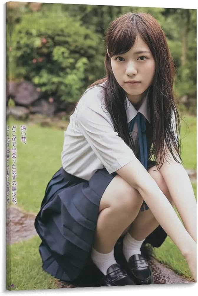 Amazon.co.jp: 西野七瀬 キャンバスアートポスターとウォールアート