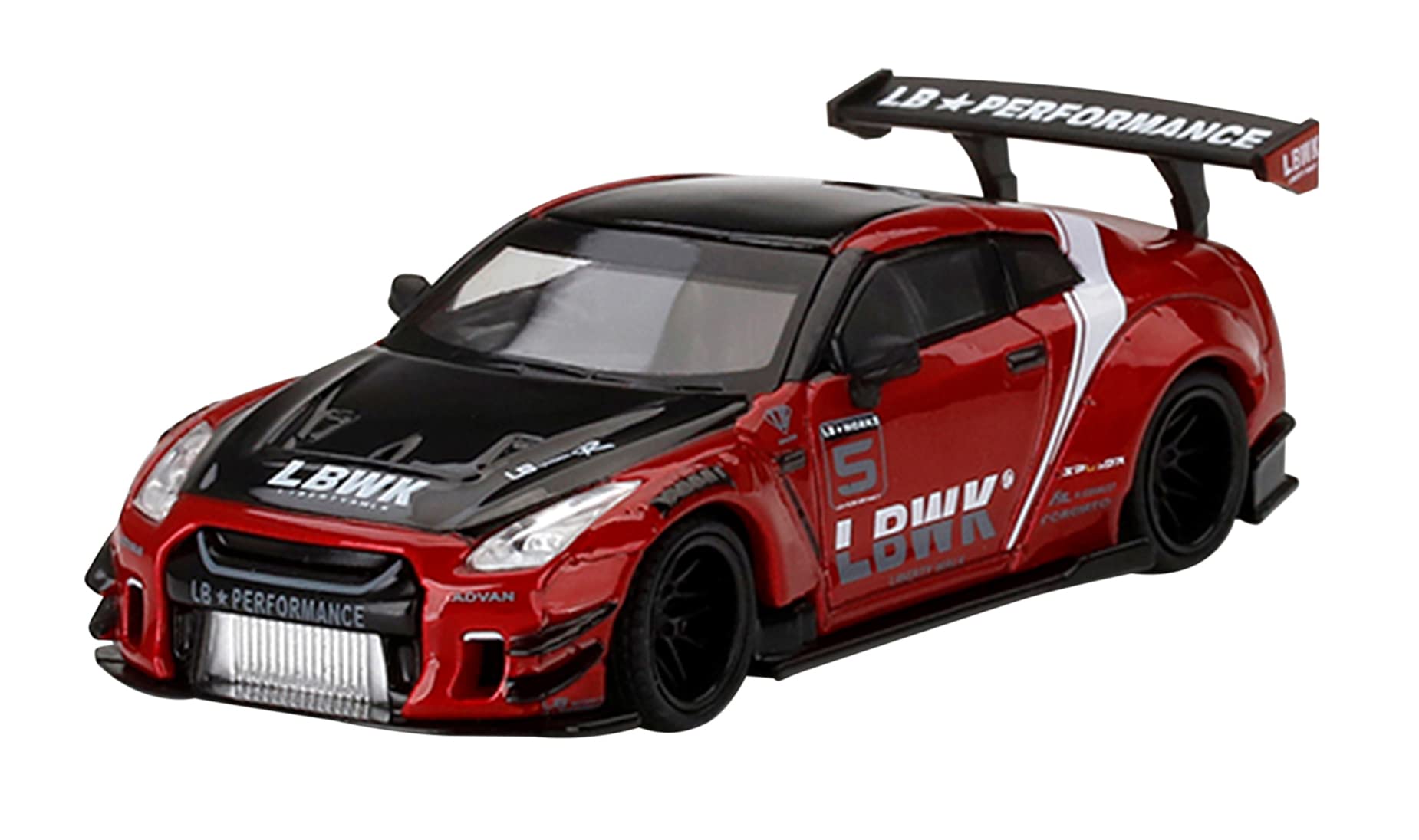 MINI GT 1/64 LBWORKS MGT00345-R Nissan GT-R R35 Type 2 Rear Wing