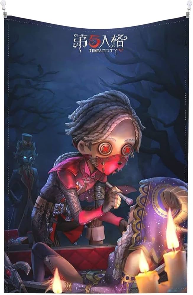 Amazon.co.jp: Identity V 第五人格 納棺師 タペストリー 壁掛け 無痕