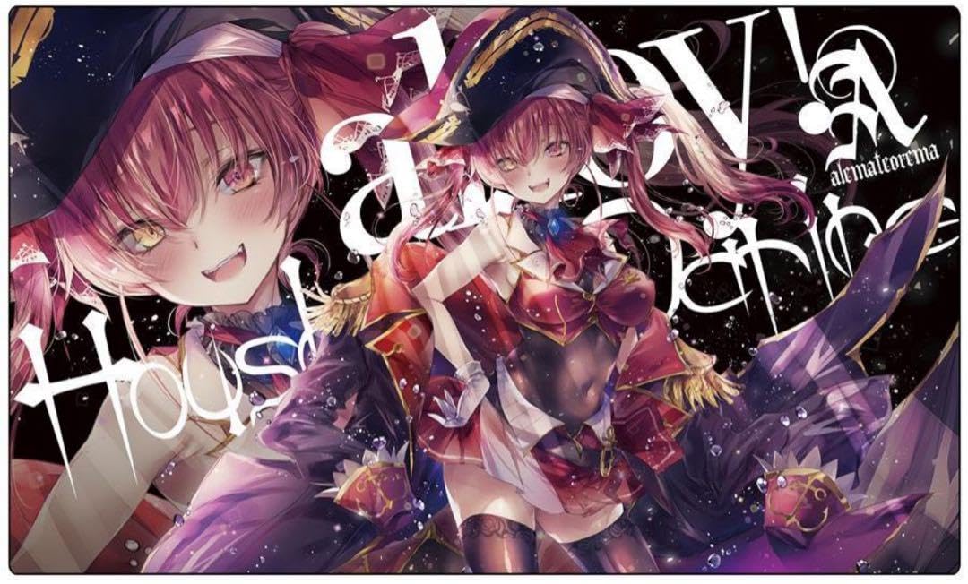 Amazon.co.jp: ホロライブ 宝鐘マリン ラバーマット プレイマット
