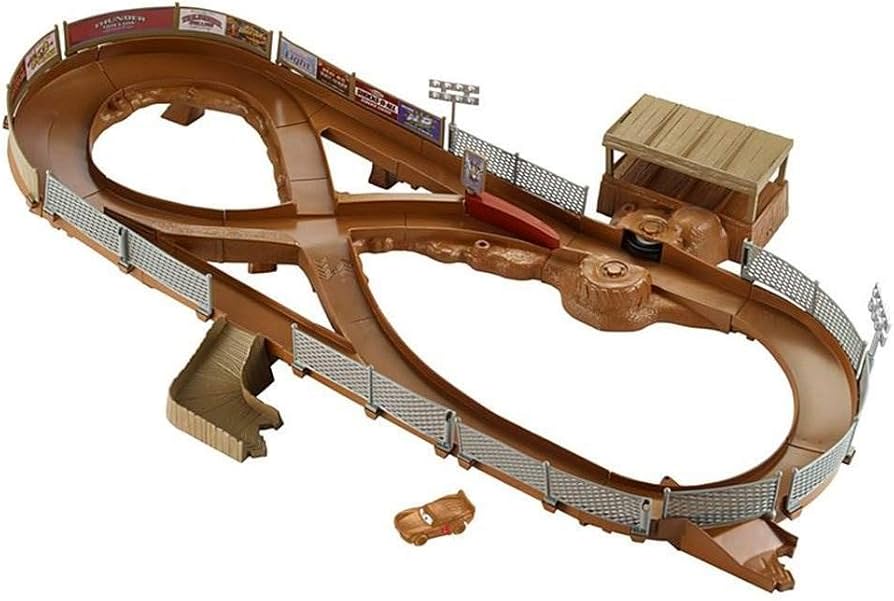 Amazon.com: Disney Pixar Cars 3: Thunder Hollow Criss-Cross Track