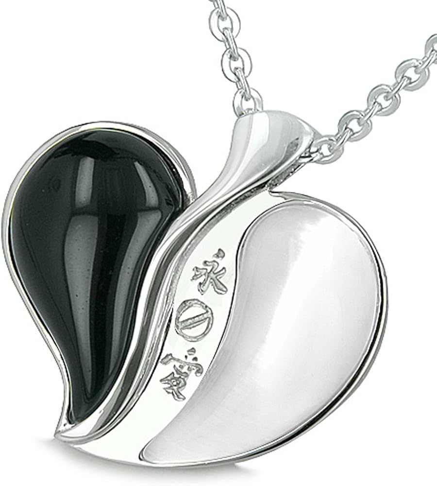 Amazon.co.jp: Love Forever漢字マジックPowersハート陰陽オニキス