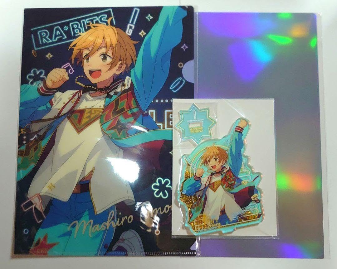 Amazon.co.jp: あんスタ 7周年 真白友也 クリアファイル ネオン