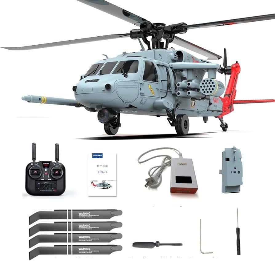 Amazon.com: Helidirect Yu Xiang F09H Sea Hawk UH-60 Scale RC