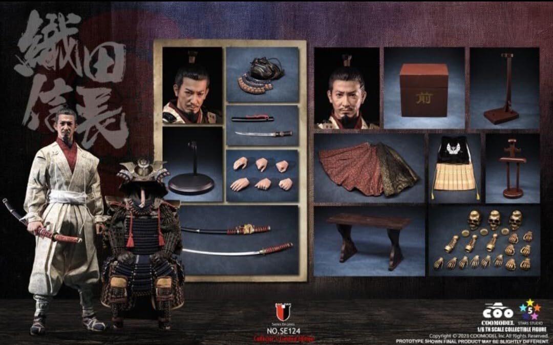 Amazon.co.jp: 1/6 織田信長 木村拓哉風 アクションフィギュア 純銅