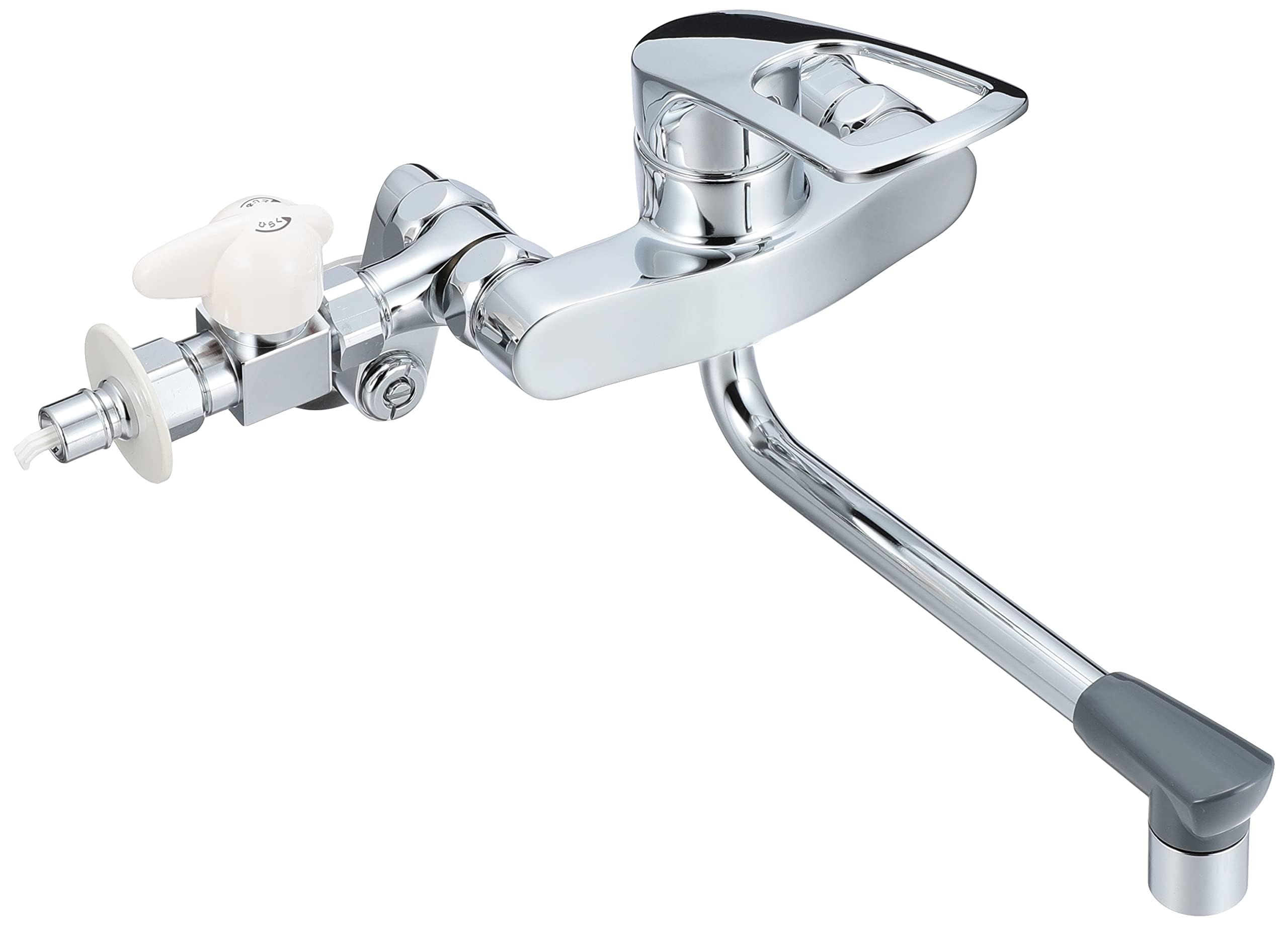 Amazon | SANEI(サンエイ) キッチン用 シングル混合栓 湯・水の分岐