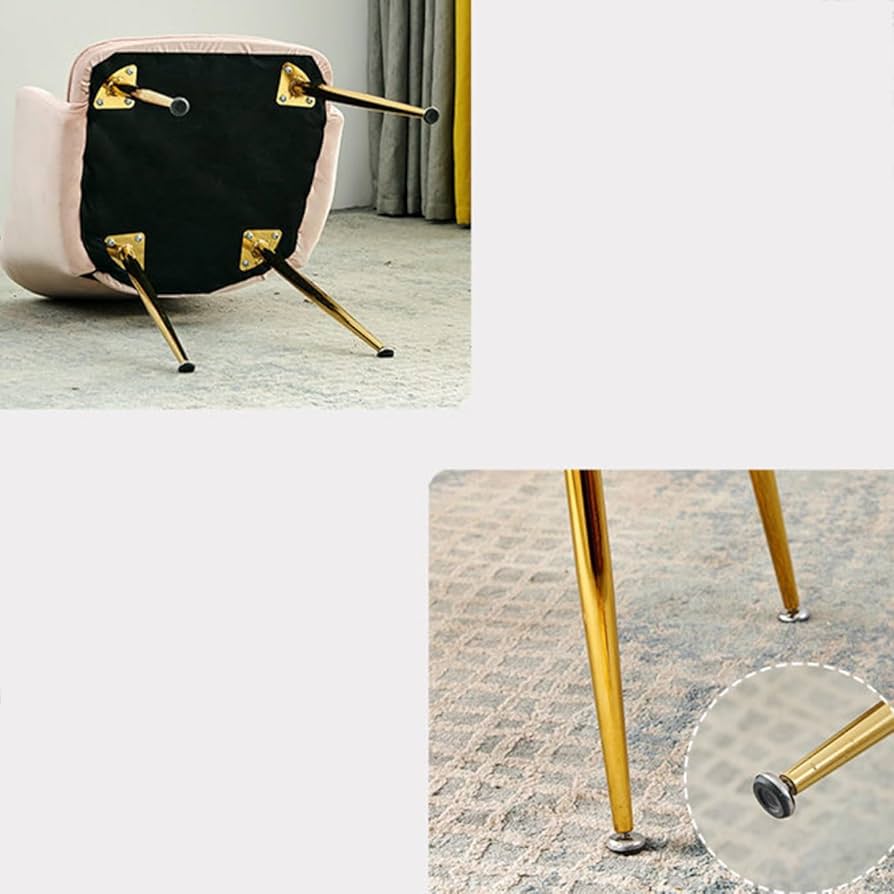 Amazon｜VRGT ダイニングチェア おしゃれ チェア ベルベット グリーン