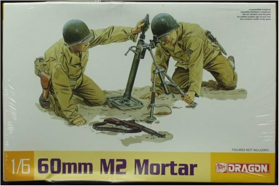 Amazon | プラッツ 1/6 第二次世界大戦 アメリカ軍M2 60mm迫撃砲&M1