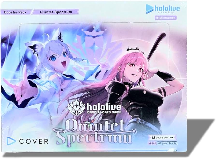 Amazon.com: Hololive Official Card Game: Quintet Spectrum Booster