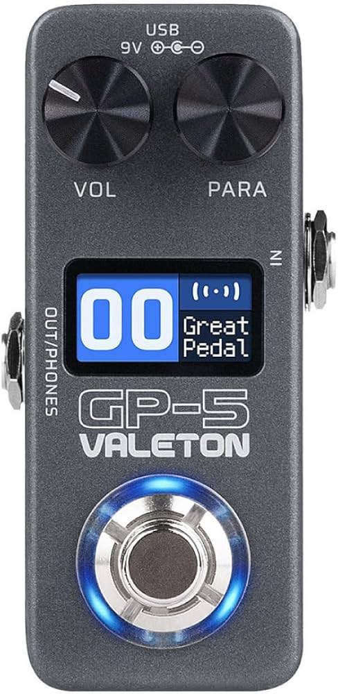 Amazon.co.jp: Valeton GP-5 マルチエフェクト プロセッサー スナップ