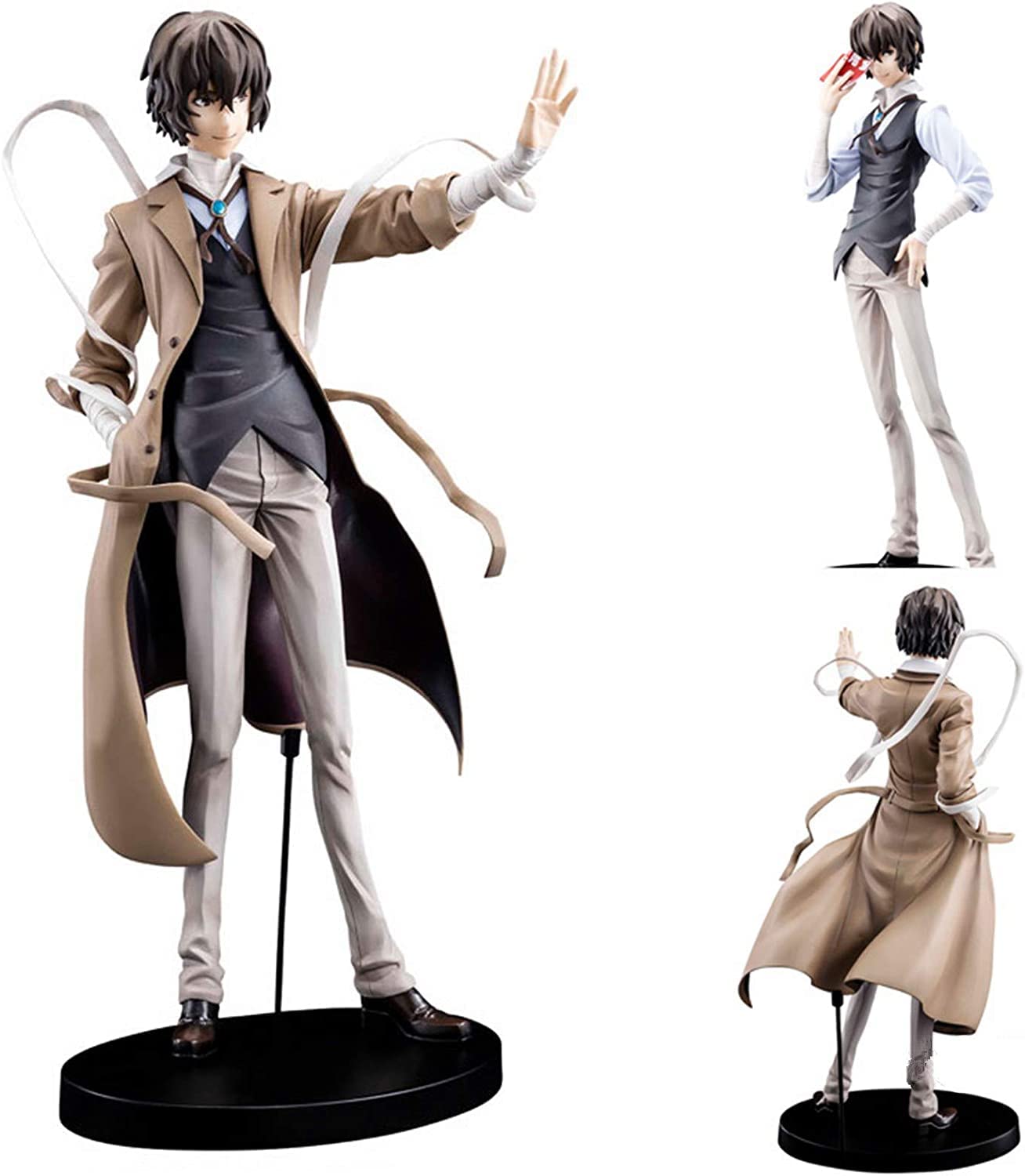 Amazon | 文豪ストレイドッグス フィギュア 太宰治&中原忠也