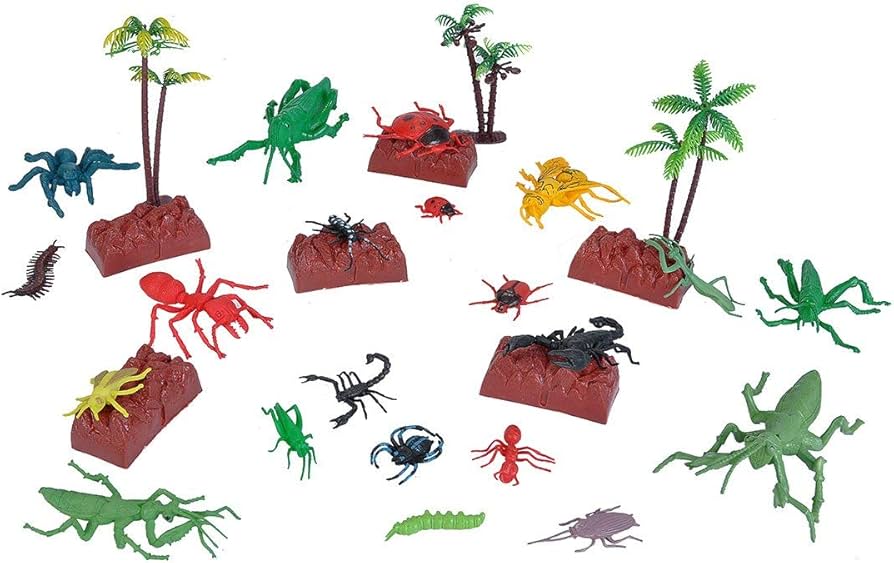 Amazon.co.jp: [ワイルドリパブリック] 昆虫 フィギュア 30pcs セット