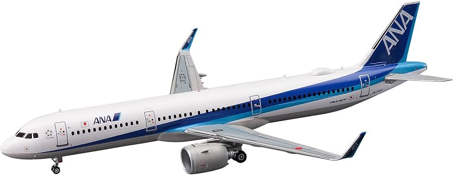 Amazon | ハセガワ 1/200 ANA エアバス A321neo プラモデル 10826