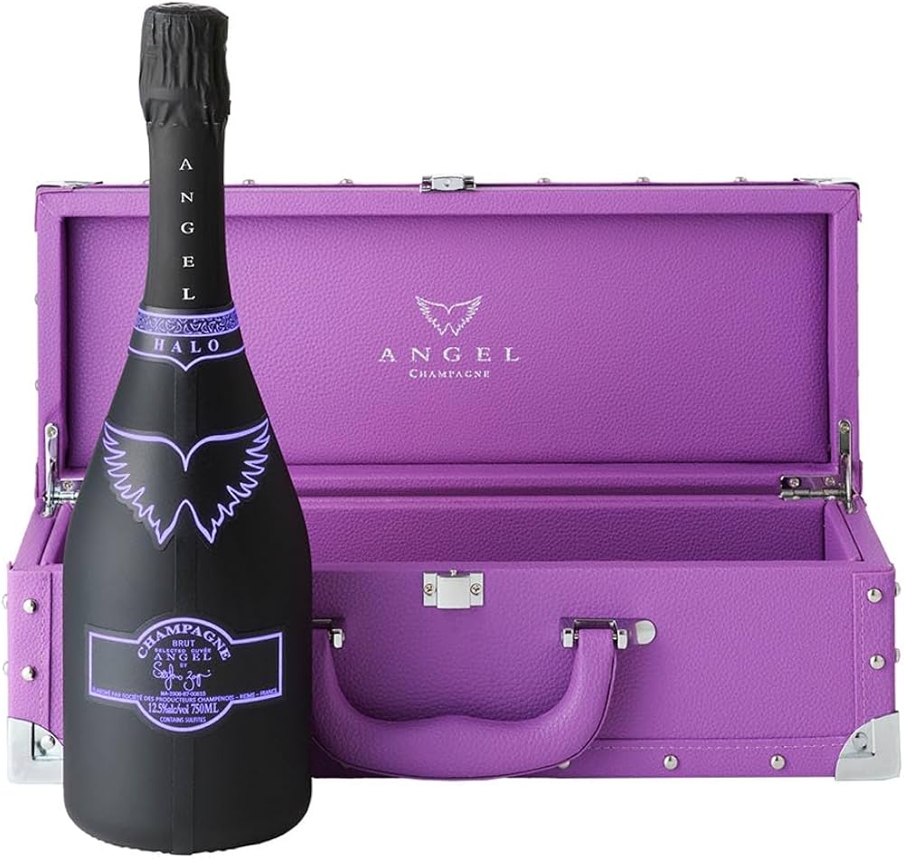 Amazon.co.jp: ANGEL CHAMPAGNE NV Brut HALO Purple 【 エンジェル