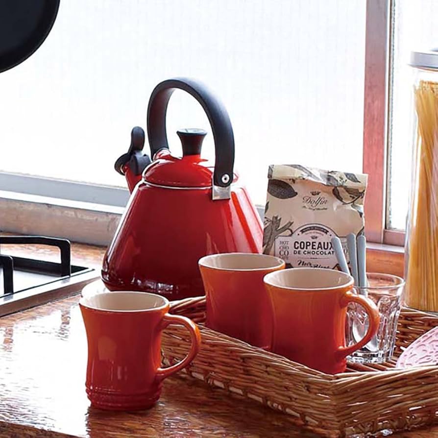 Amazon｜ケトル・コーン チェリーレッド｜やかん・ケトル オンライン通販