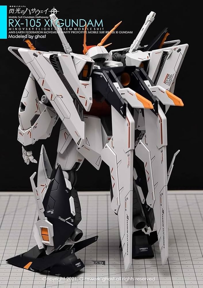 Amazon | 〔1/144スケール HG/RG〕RX-105 Ξ（クスィー） 用水転写式