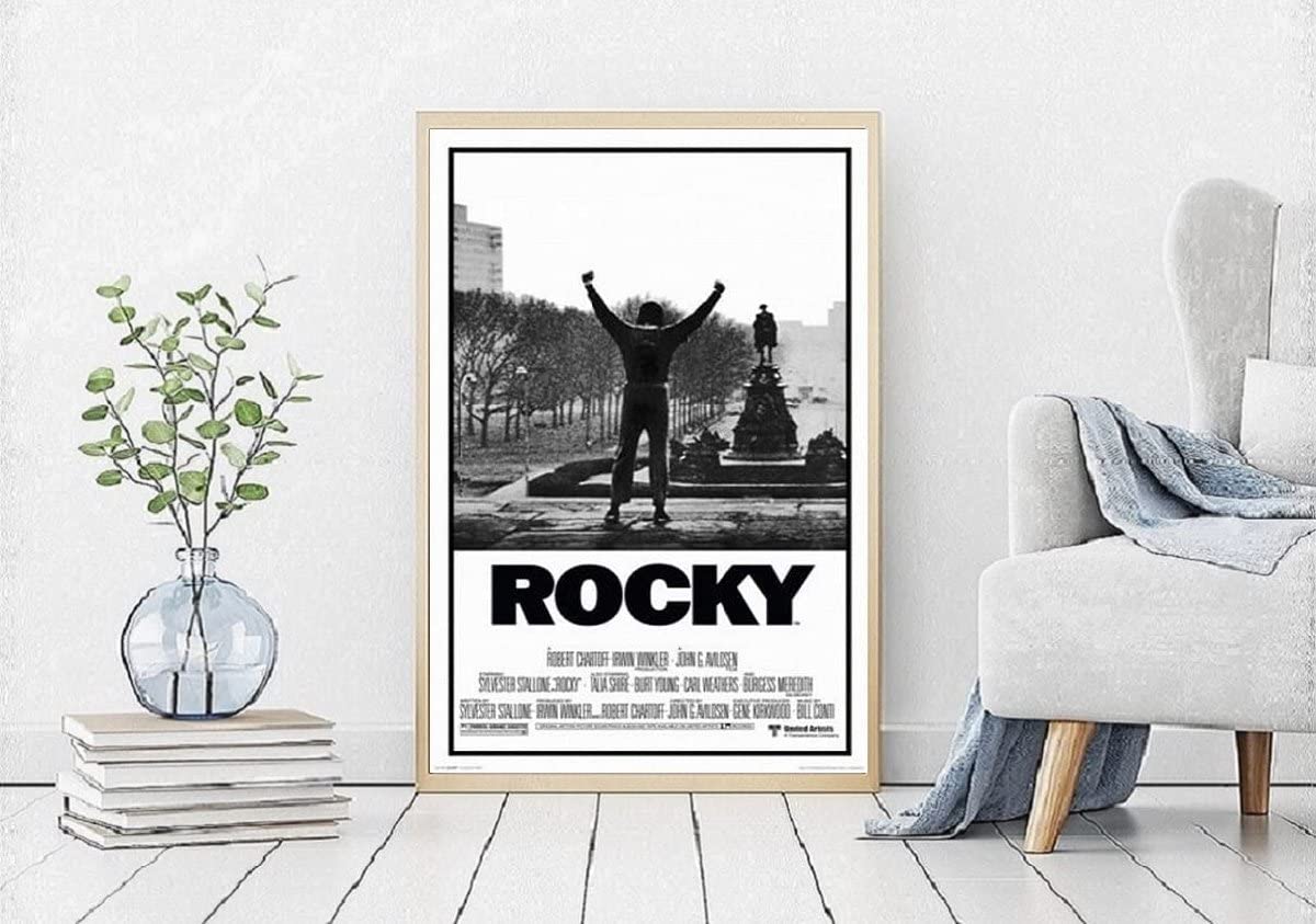 世界堂 額縁 映画「Rocky」ポスター付き 世界堂 額縁 映画「Rocky