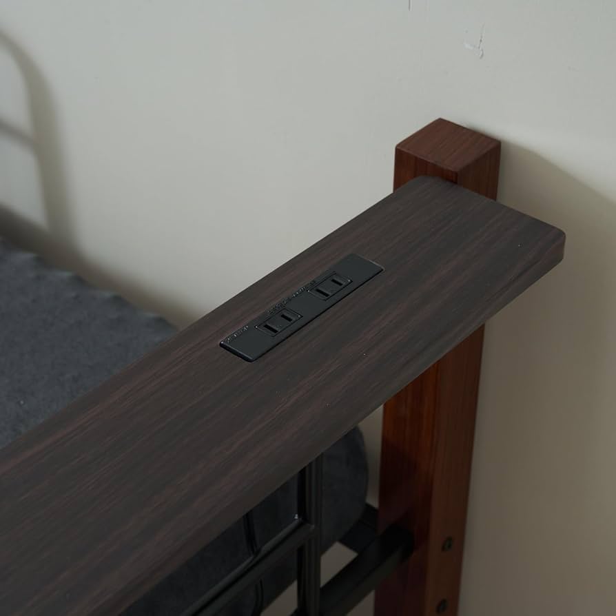 Amazon｜ロフトベッド パイプベッド シングル 耐荷重150kg 高さ140cm