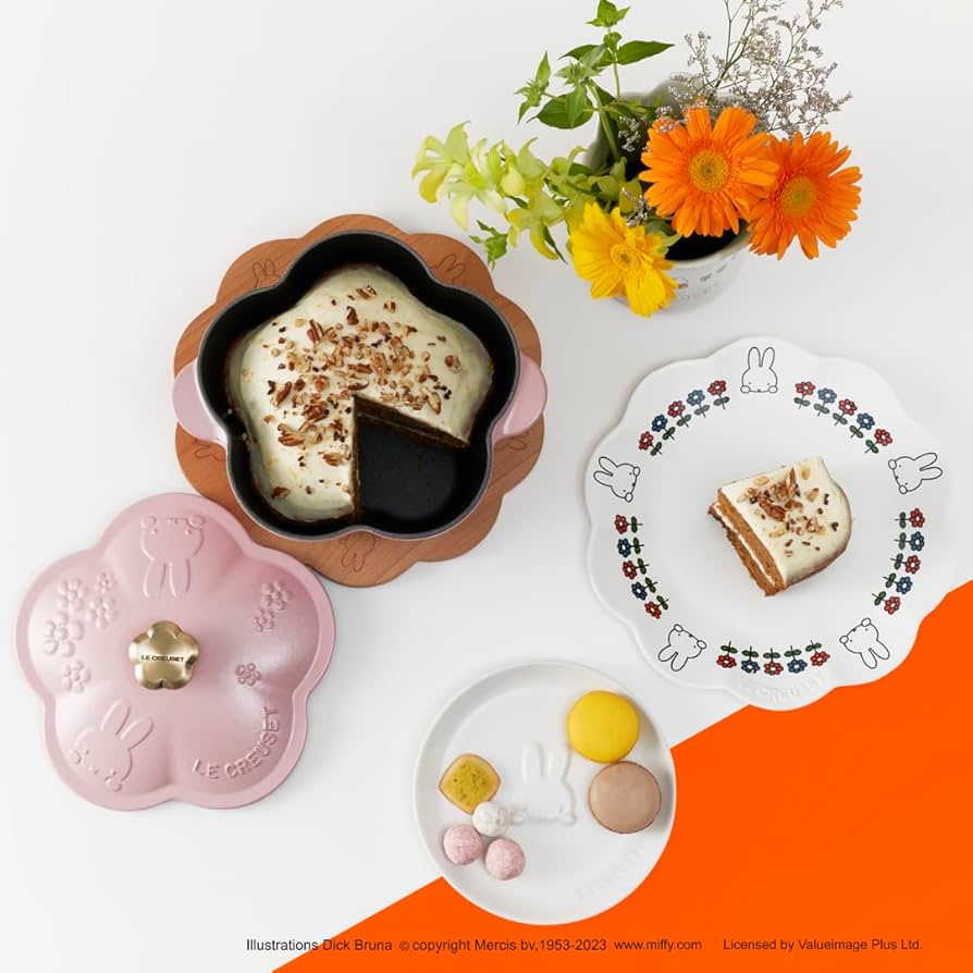 Amazon.co.jp: ル・クルーゼ(Le Creuset) ミッフィー プレートセット