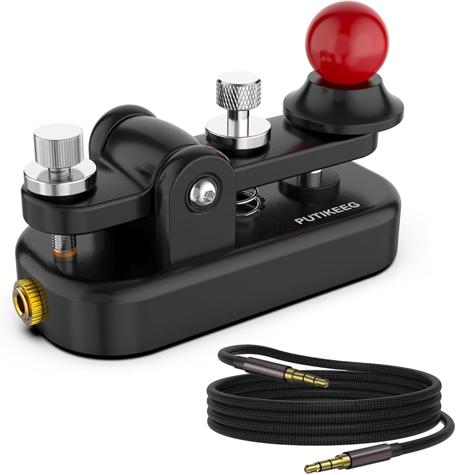 Amazon.co.jp: PUTIKEEG ミニモールス信号キー - モールス信号練習機