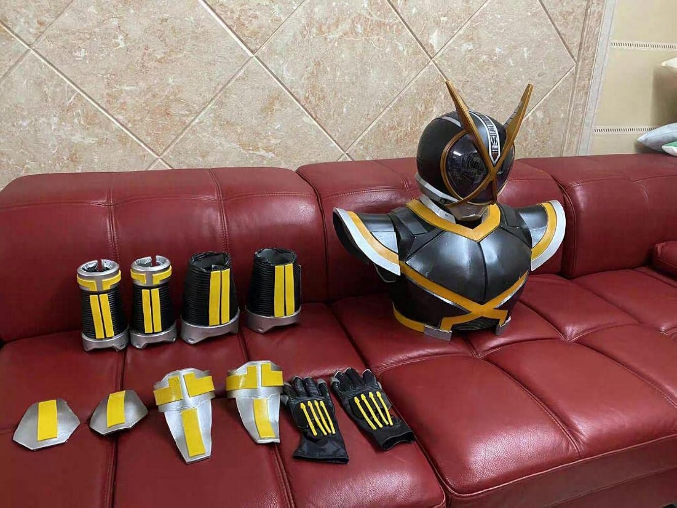 Amazon | [ACY] 実物撮影 仮面ライダー 【カイザ】 コスプレセット