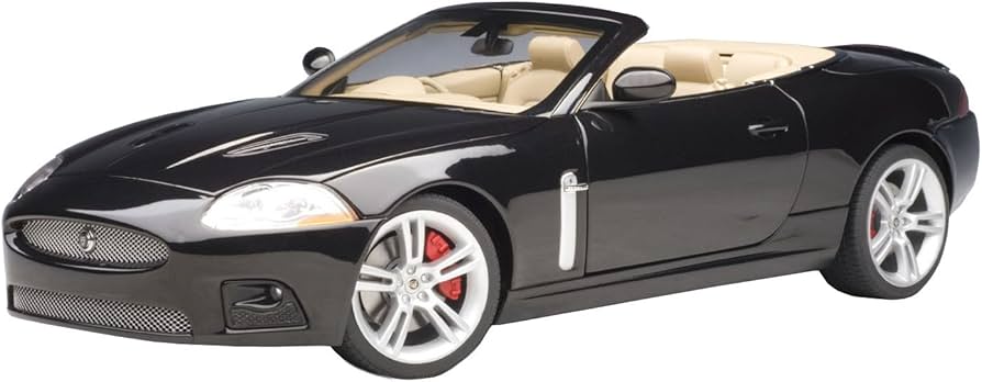 AUTOart 1/18 Jaguar XKR convertible (black) : Amazon.co.uk: Outlet