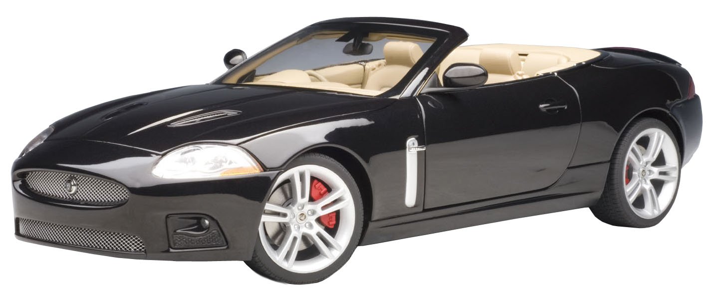 AUTOart 1/18 Jaguar XKR convertible (black) : Amazon.co.uk: Outlet