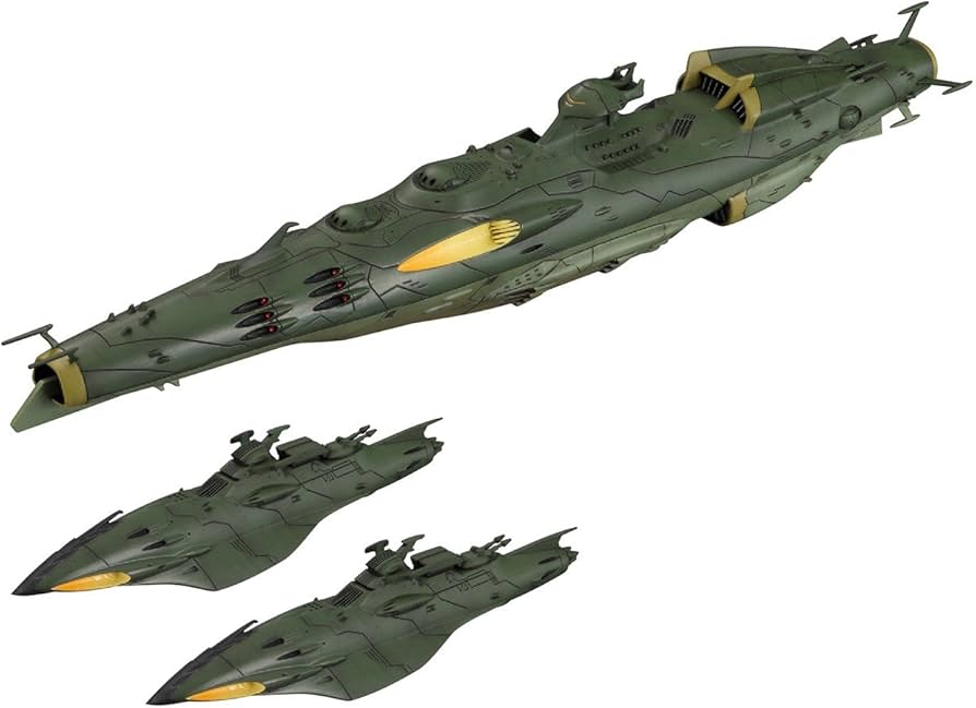 Amazon.co.jp: 1/1000 ガミラス艦セット2 (宇宙戦艦ヤマト2199) : ホビー