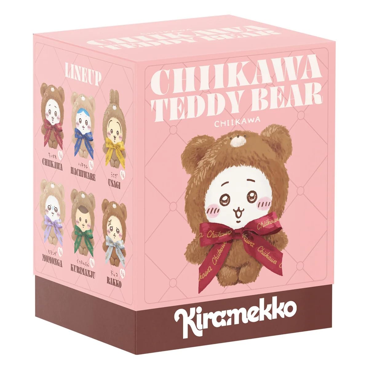 Amazon.co.jp: ちいかわ Kiramekko Teddy Bear (ハチワレ) : おもちゃ
