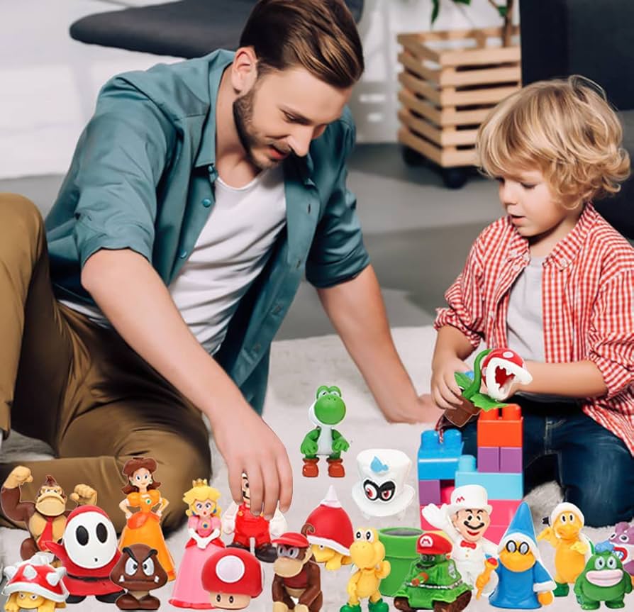 Amazon.co.jp: フィギュアセット スーパーマリオ アクションフィギュア