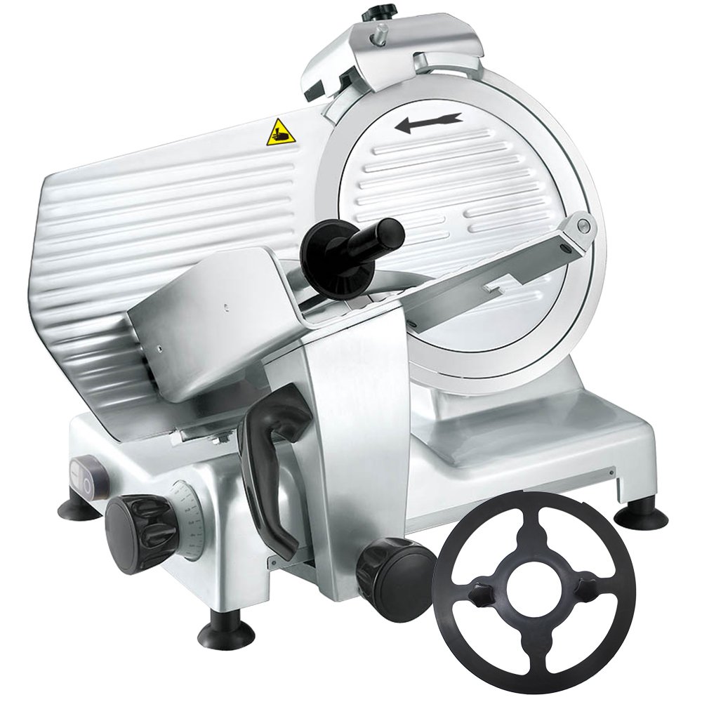 Amazon | 業務用 ミートスライサー 電動 肉スライサー【回転刃300mm