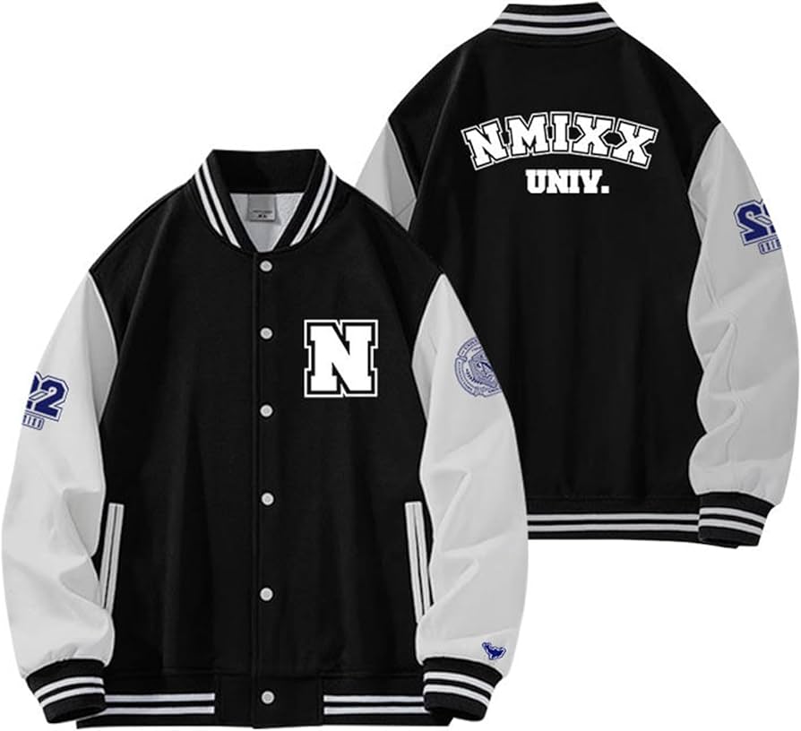 Amazon.co.jp: NMIXX パーカー フード付き 応援服 コート NMIXX グッズ
