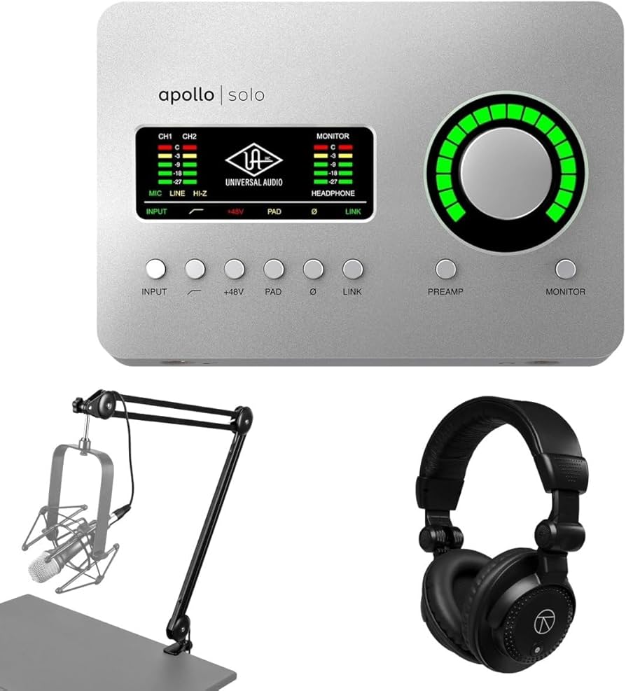 Amazon.com: Universal Audio Apollo Solo HE Thunderbolt 3 Audio