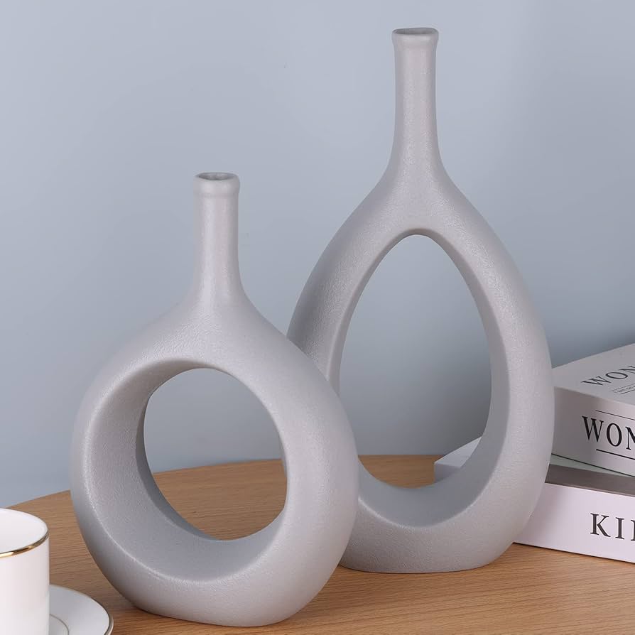 Amazon.co.jp: 花瓶 2個セット (Q) : Home & Kitchen