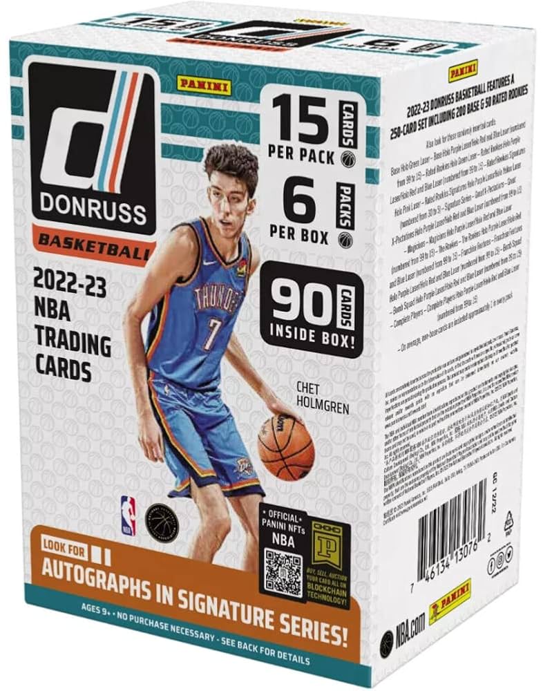 Amazon.com: 2022-23 Panini NBA Donruss Basketball Factory Sealed