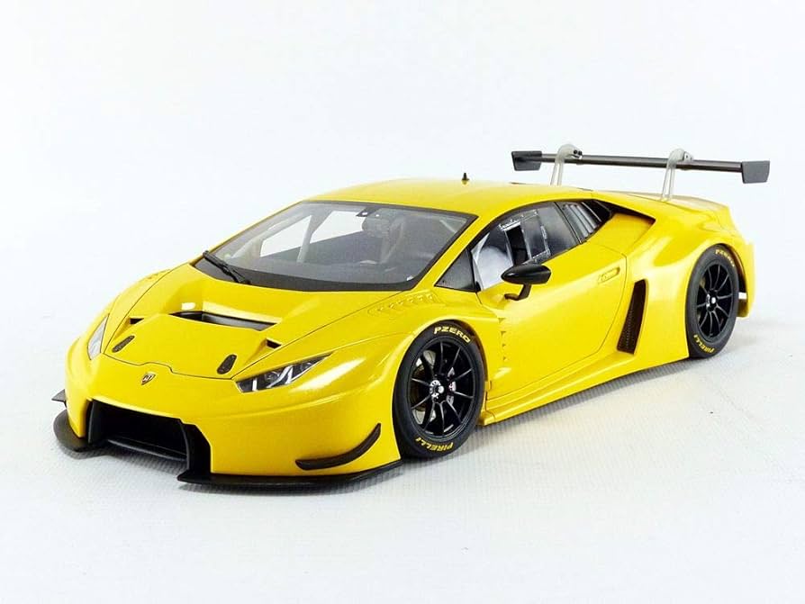 Amazon | AUTOart 1/18 ランボルギーニ ウラカン GT3 パール・イエロー