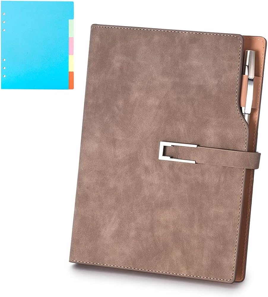 Amazon.co.jp: ZSNICE システム手帳 A5サイズ ，カラーインデックス