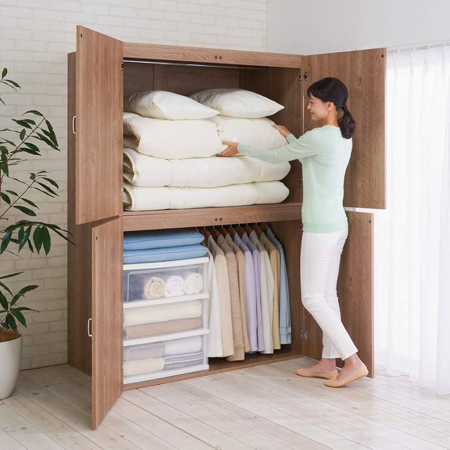 Amazon｜ディノス 衣類収納 ワードローブ クローゼット 【国産】手軽に