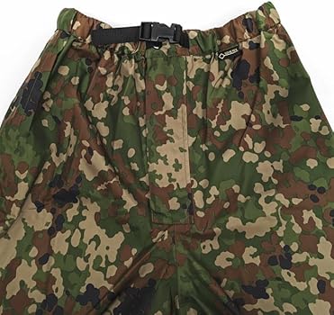 Amazon | 陸上自衛隊 迷彩 ゴアテックス 雨衣上下セット 2022年改良型