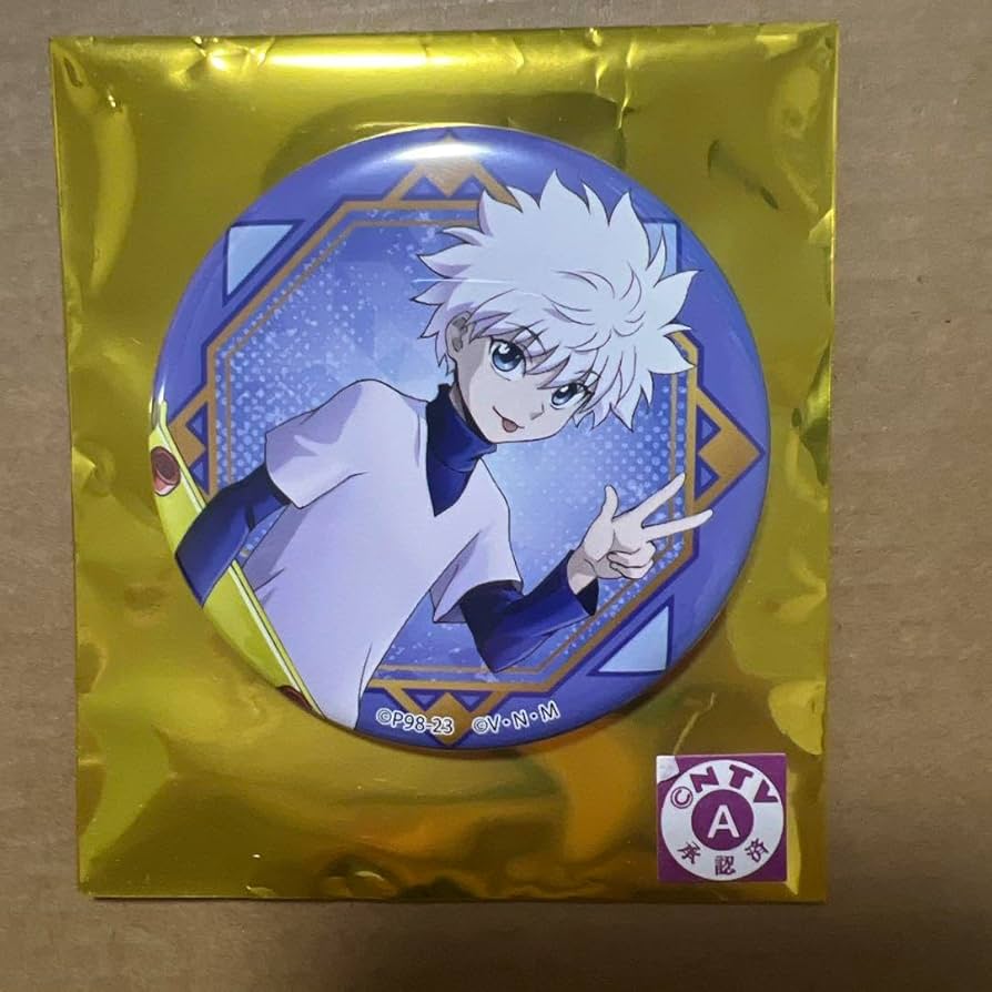 Amazon.co.jp: HUNTER × HUNTER キルア ジャンプフェスタ 缶バッジ